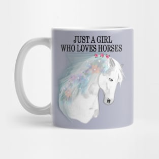 Horse Lover Girl Mug